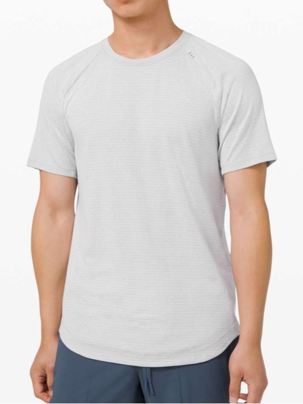 Lululemon Drysense Short Sleeve Grey Men’s Activewear Summer Spring Fall